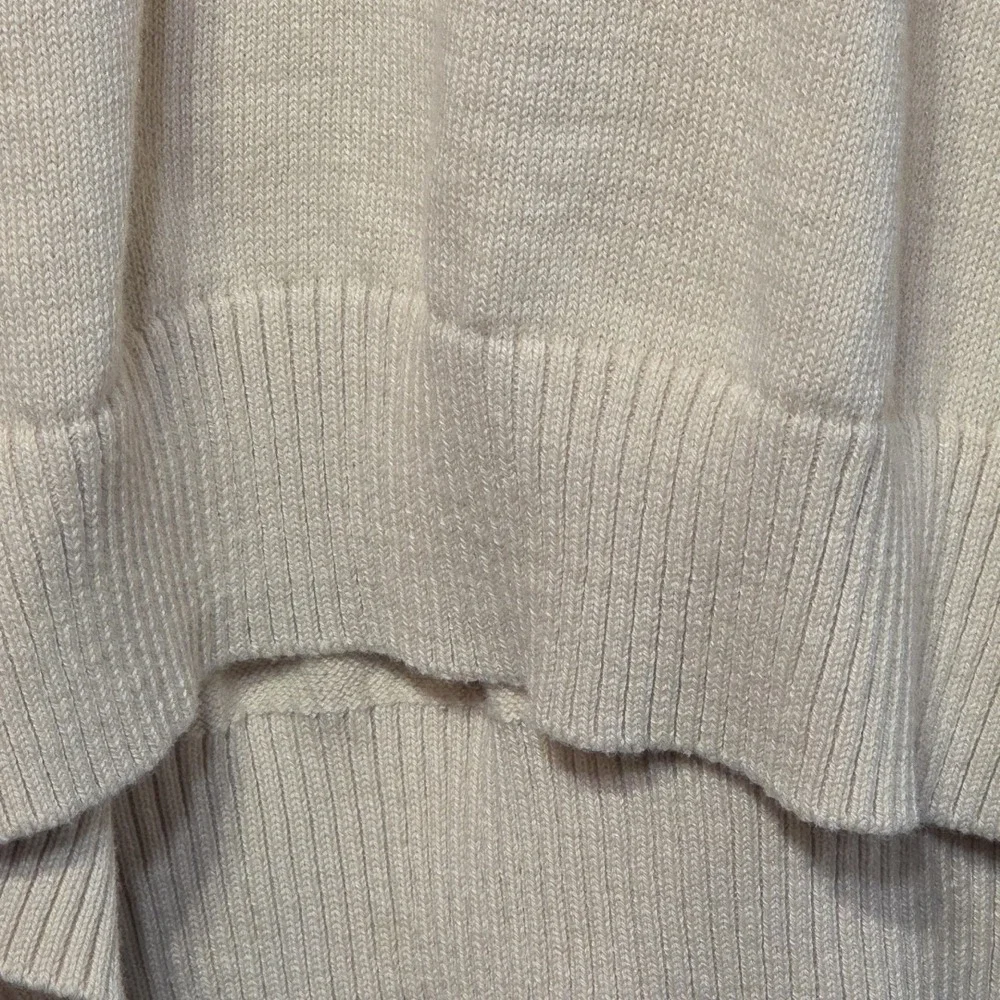 G.H. Bass & Co Men's Sweater XL‎ Beige Tan Cotton Blend Long Sleeve Crewneck...